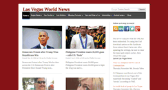 Desktop Screenshot of lasvegasworldnews.com